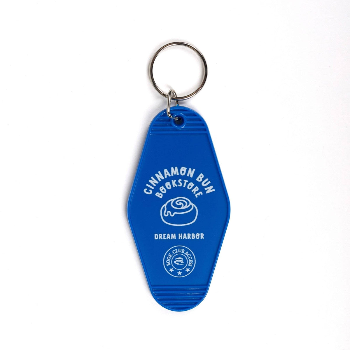 The Cinnamon Bun Book Store Motel Keychain – Dream Harbor