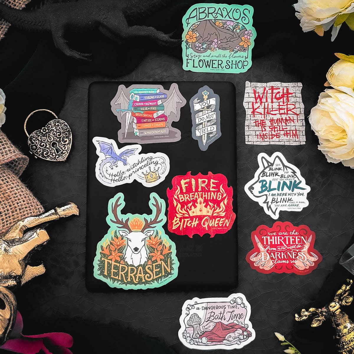 Throne of Glass Decals (10-Pack)