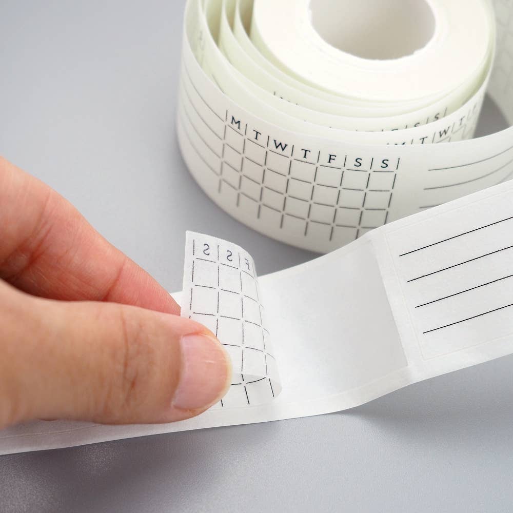 Weekly Habit Tracker Washi Stickers