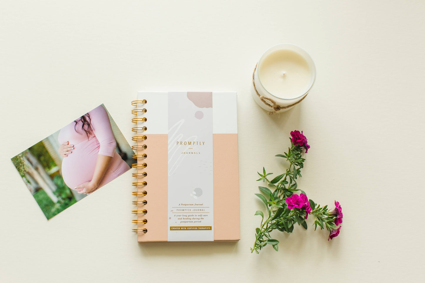 My Postpartum Journal: Cashew Leatherette