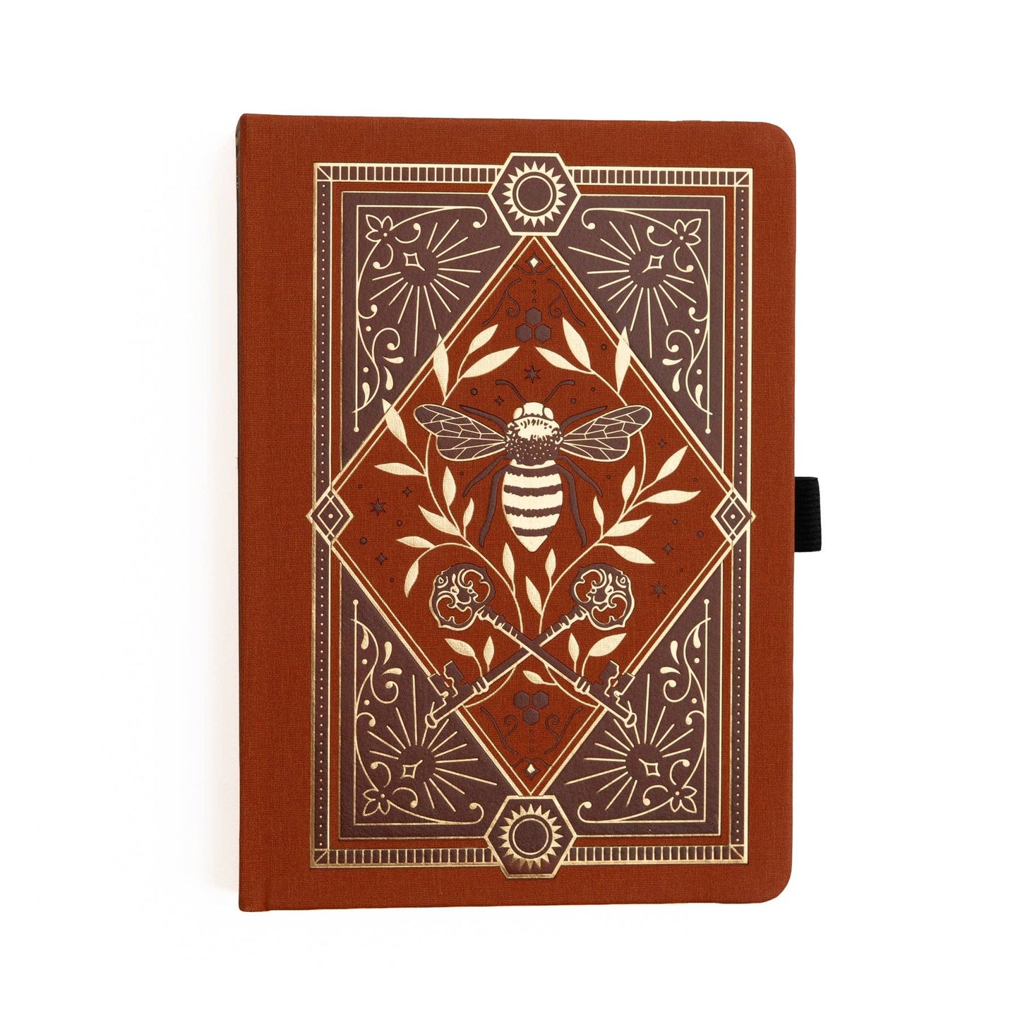 Junk Journal Album | Keeper of Bees in Rust: 8x8: 96 Pages