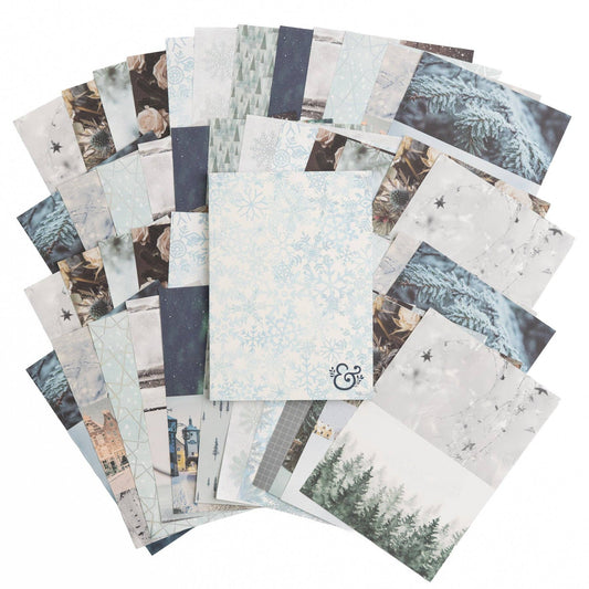 Snow & Stillness  Collage Paper Pad