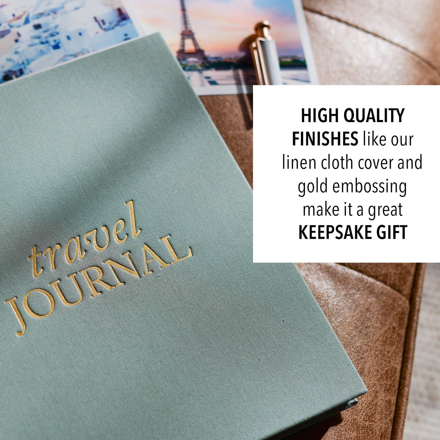 Duncan & Stone Travel Journal – Sage Green