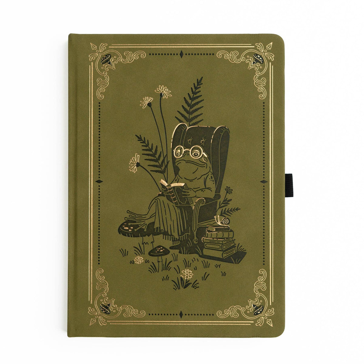 Literary Frog | Notebook: Blank / A5: 192 Pages