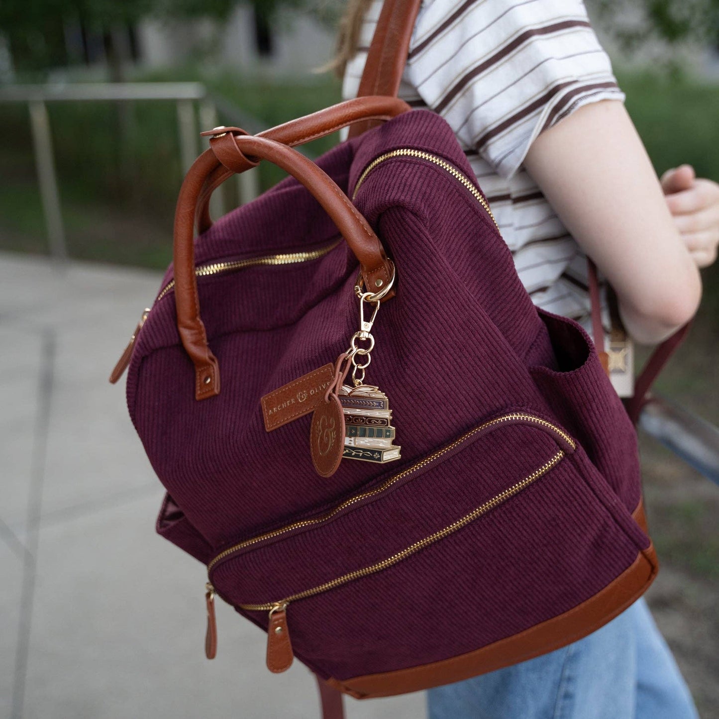 Quiet Corners Backpack | Maroon