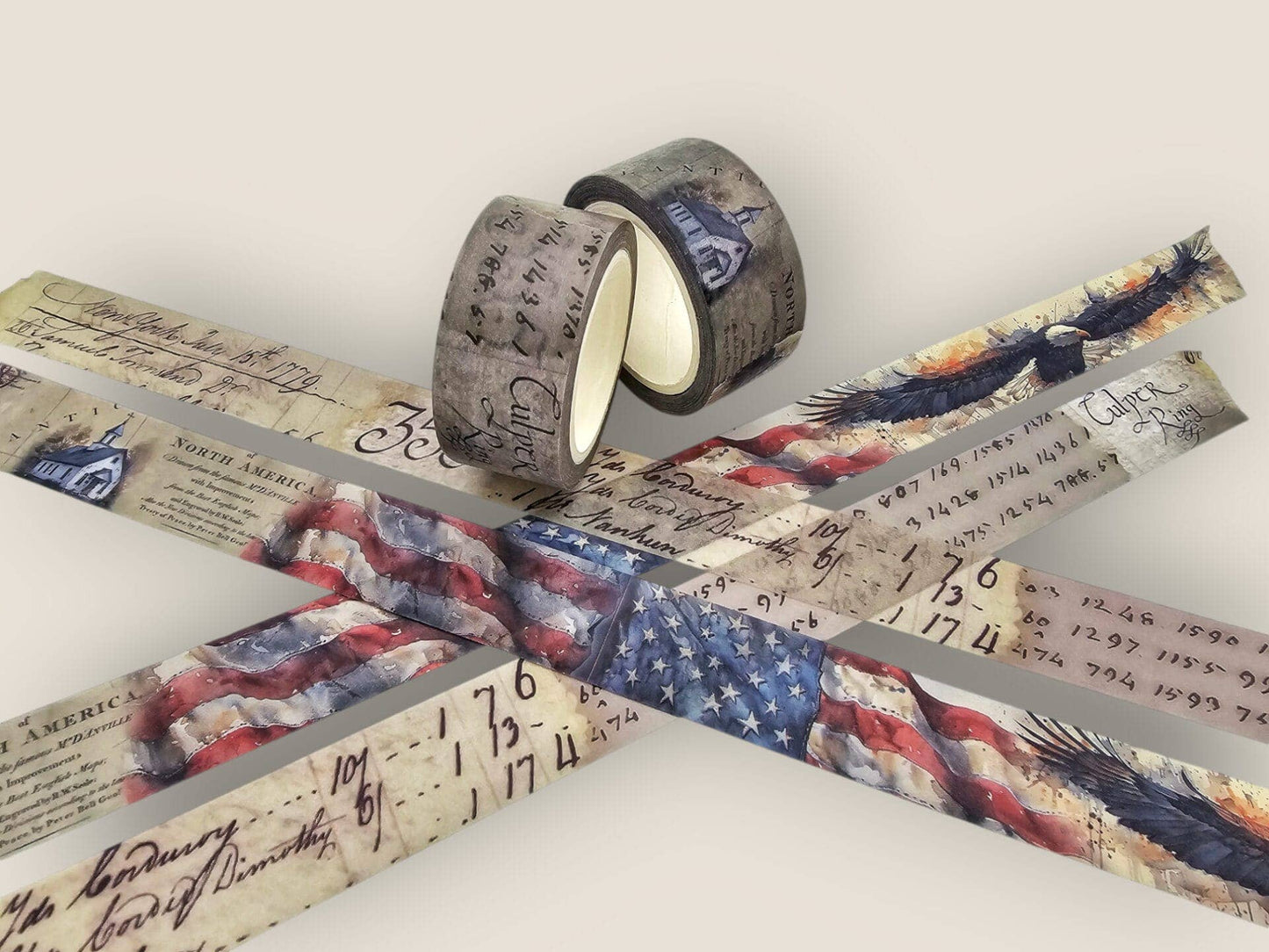 America Washi Tape - Set of 2