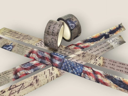 America Washi Tape - Set of 2
