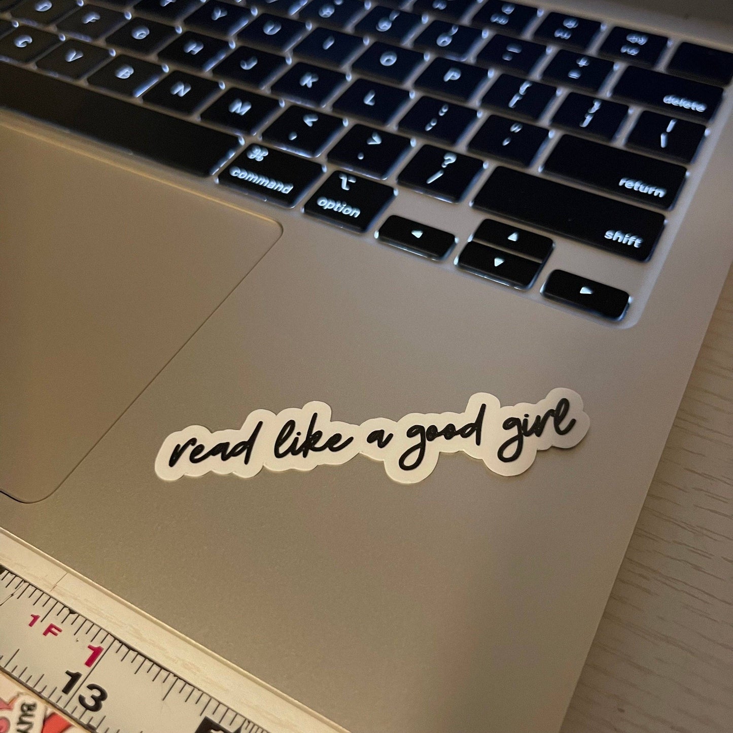 Read like a good girl spicy bookish stickers, dark romance,: Glossy