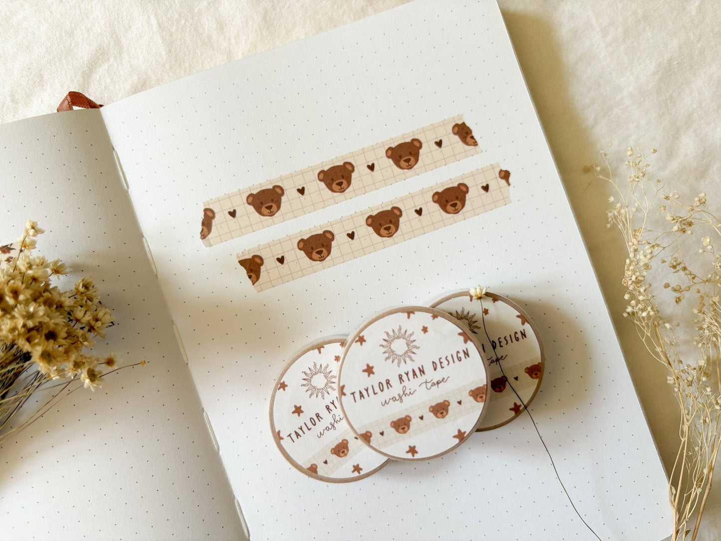 Teddy Bear Washi Tape