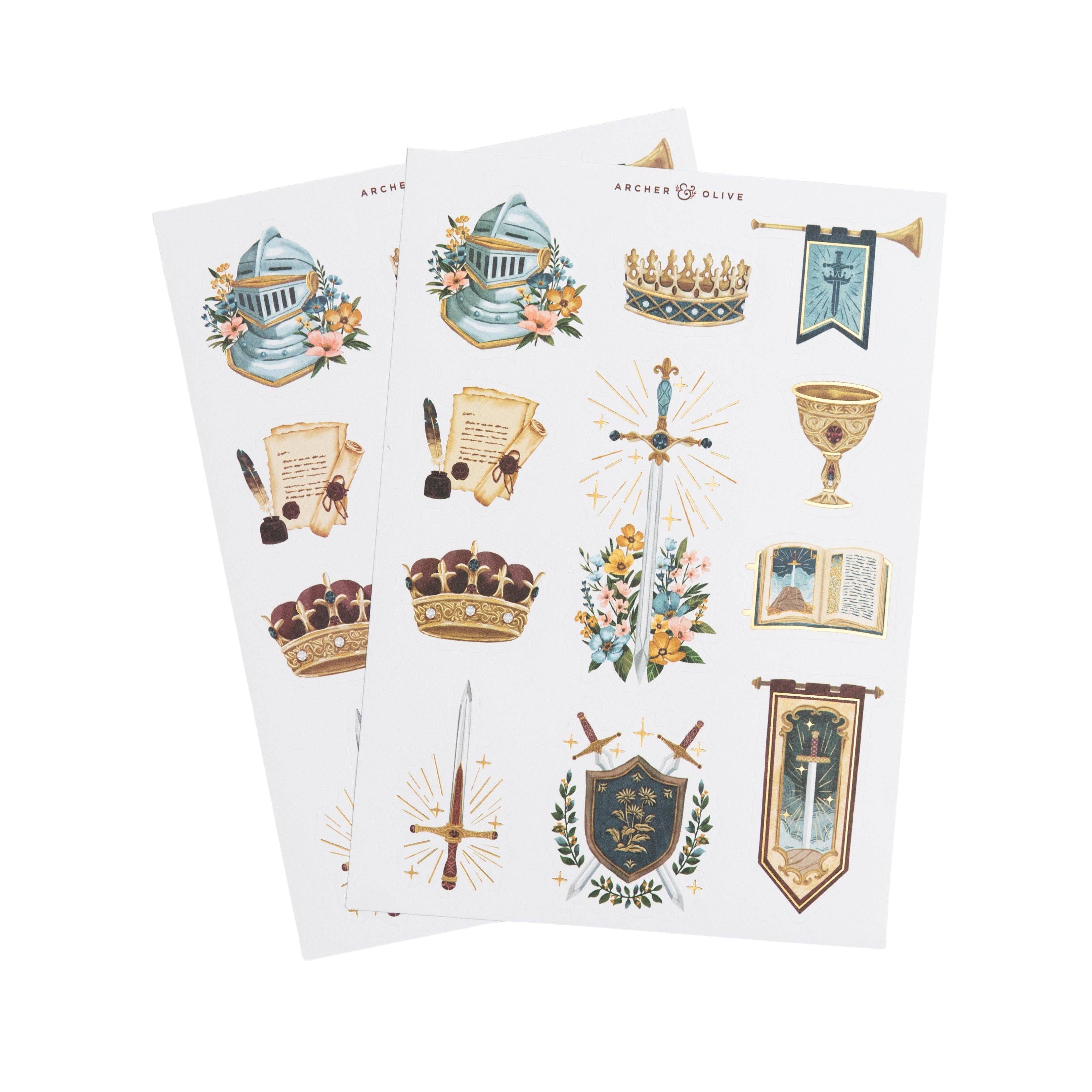 Alakesad Sticker Stickers: Knight's Sword – Lakeside Journals