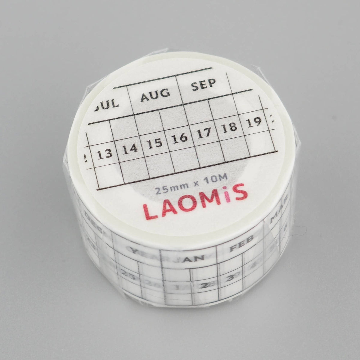 Undated Project Schedule Washi Tape – 31 Day Tracker