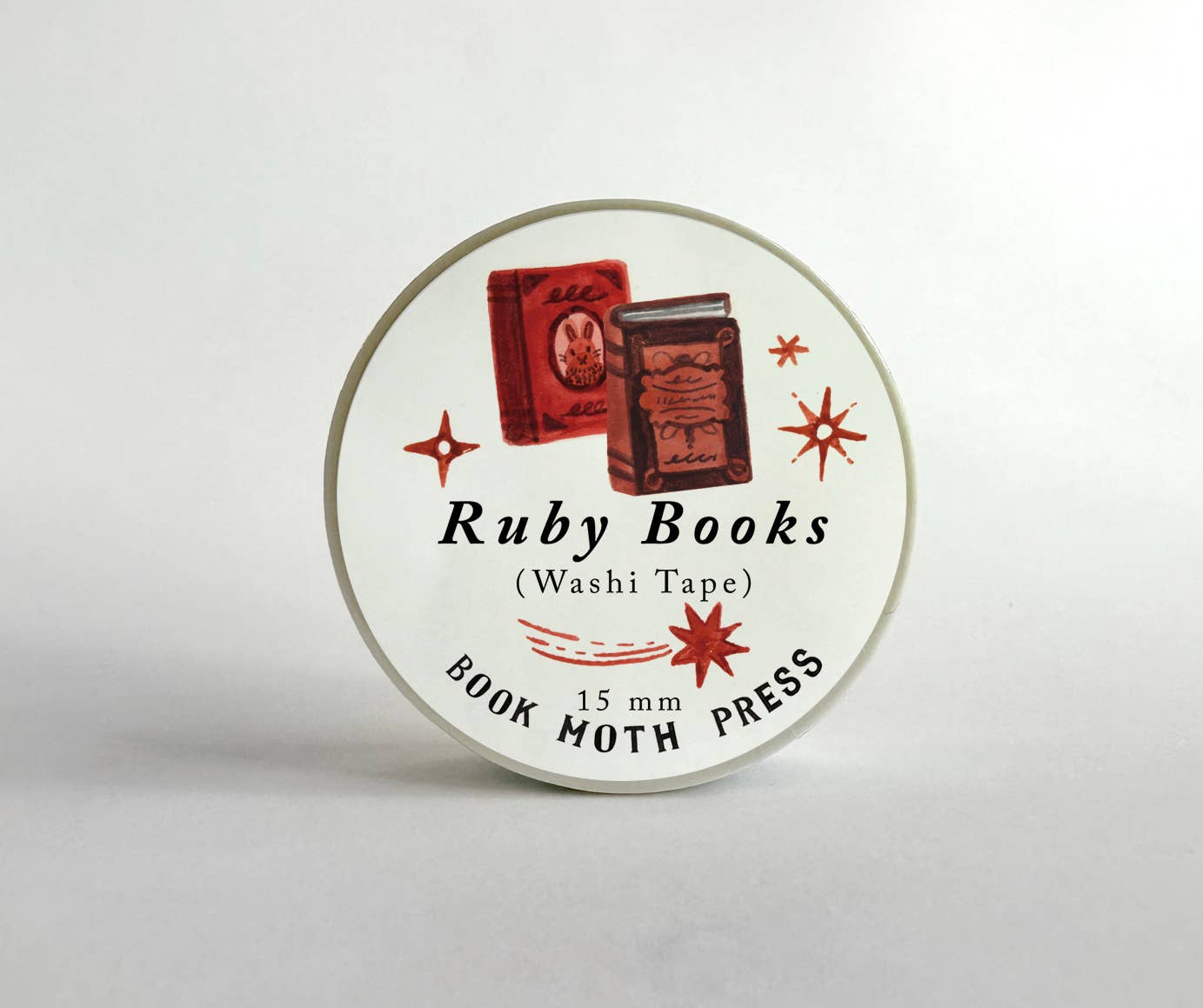 Ruby Red Books Washi Tape