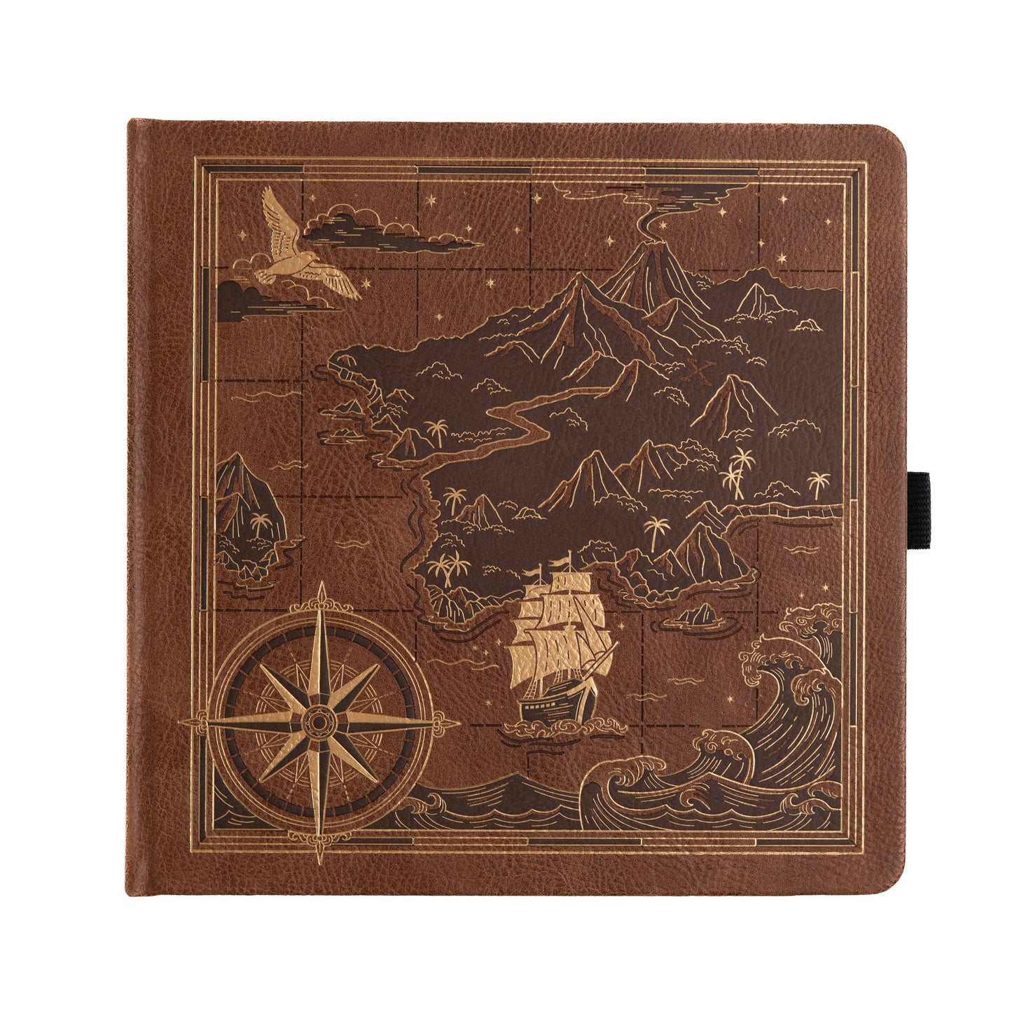 Treasure Map Notebook: Lined A5: 192 Pages