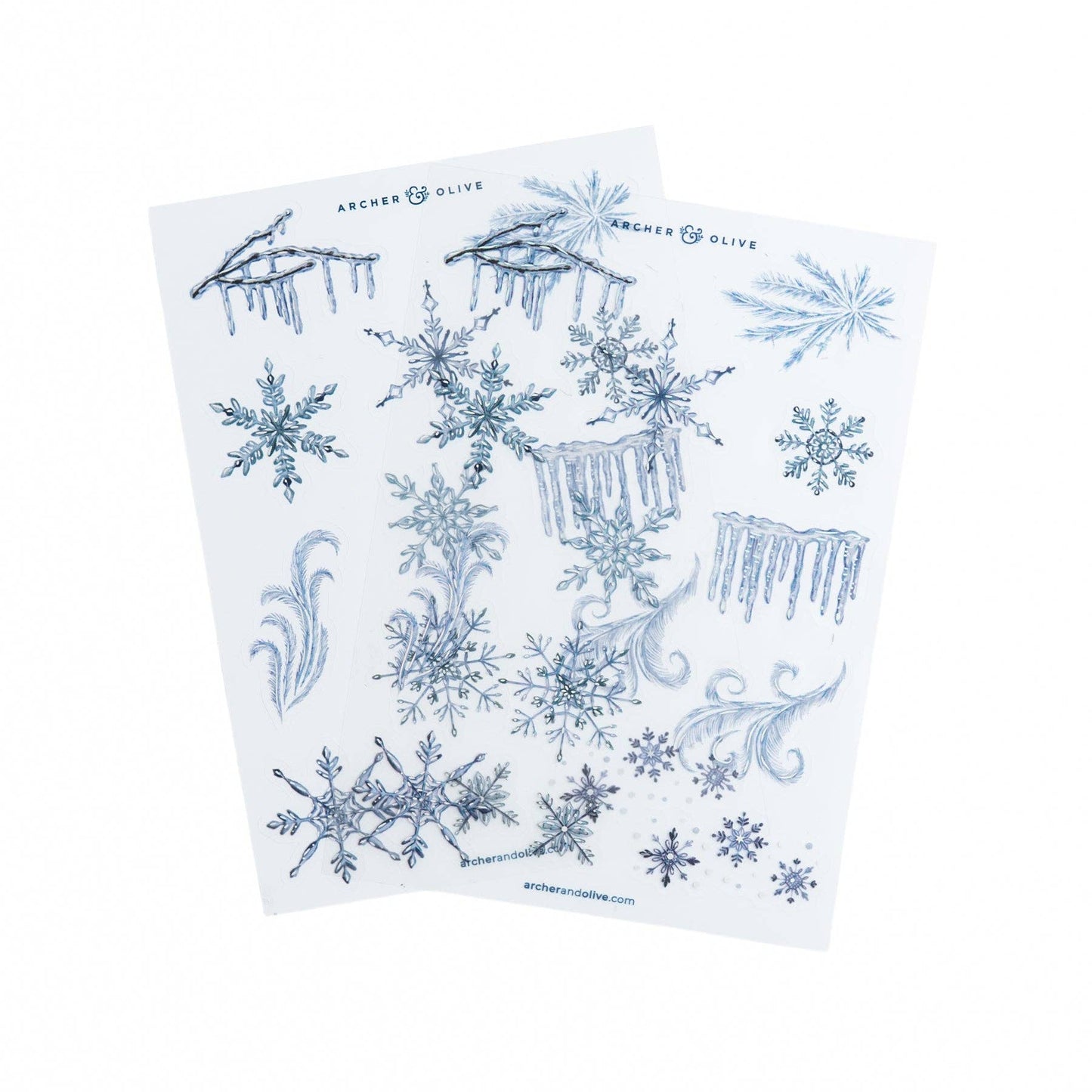 Frosted Storybook Sticker Set