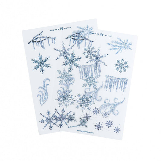 Frosted Storybook Sticker Set