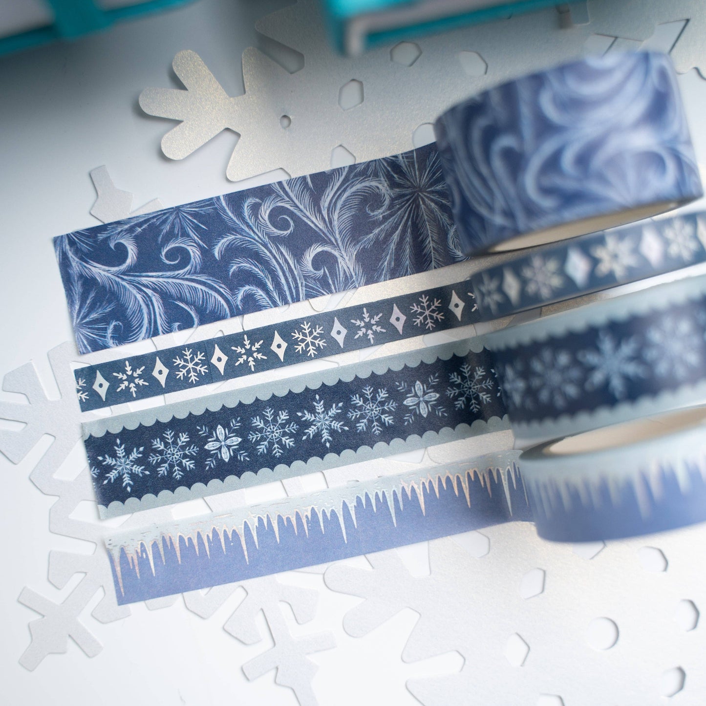 Frosted Storybook Washi Tape Set - 4 Rolls