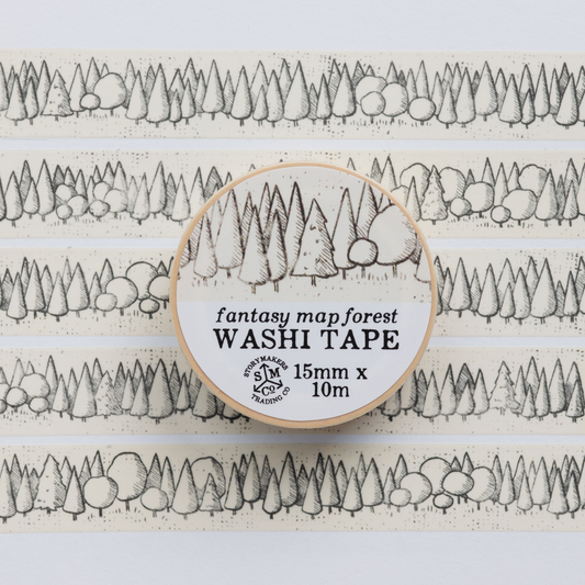 Fantasy Forest Washi Tape - Mapmaker Series