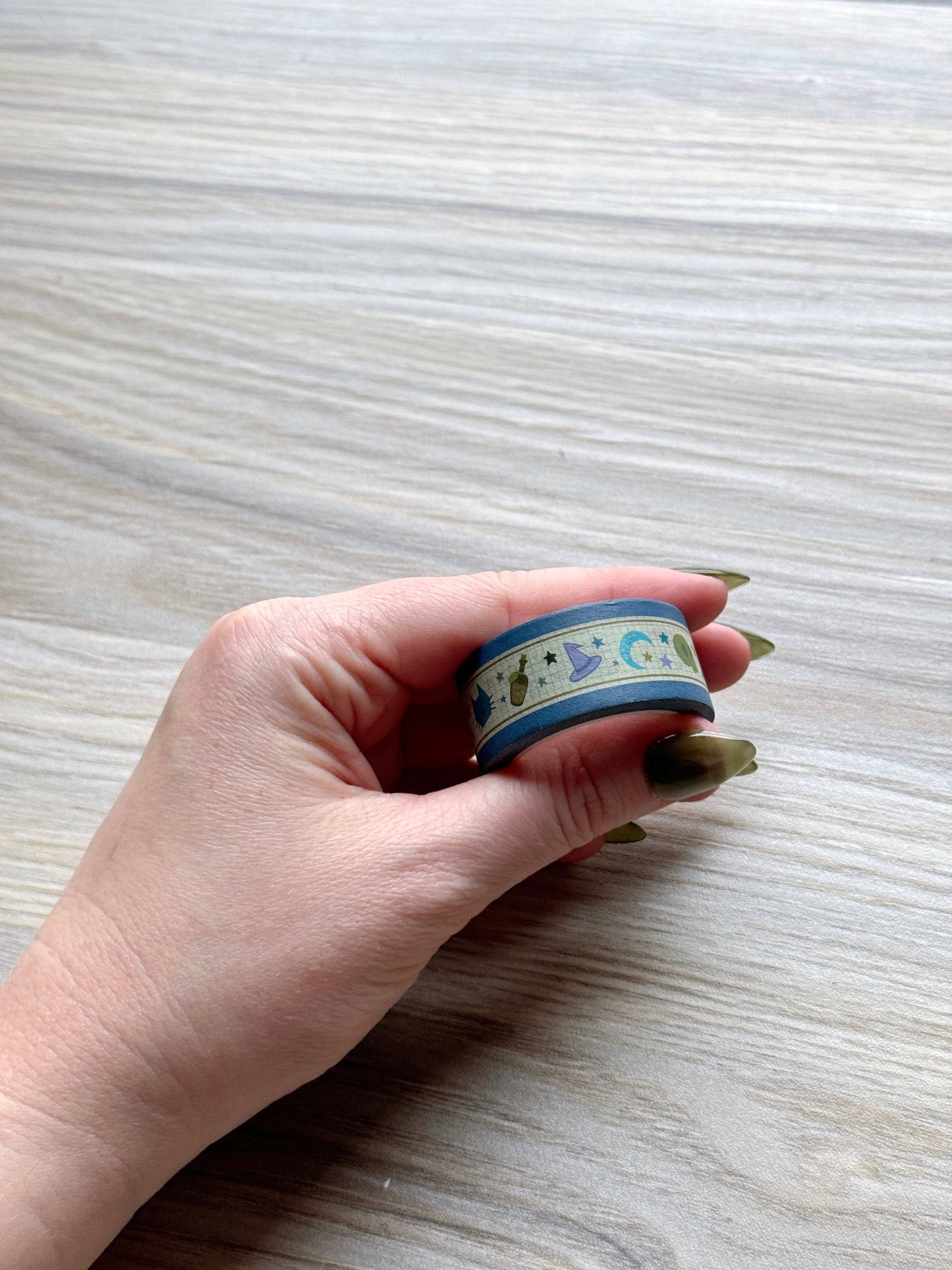 Green Witching Hour Elements Washi Tape