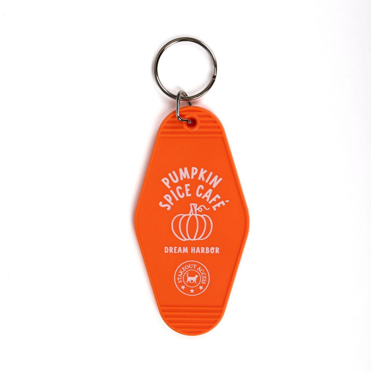 The Pumpkin Spice Café Motel Keychain – Dream Harbor