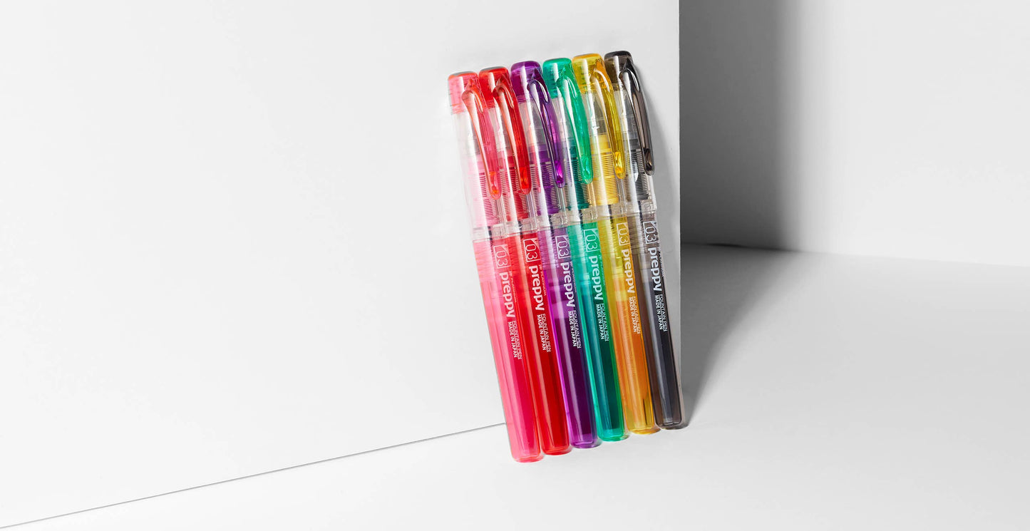 Platinum Preppy Fountain Pen - 03 Fine: Pink