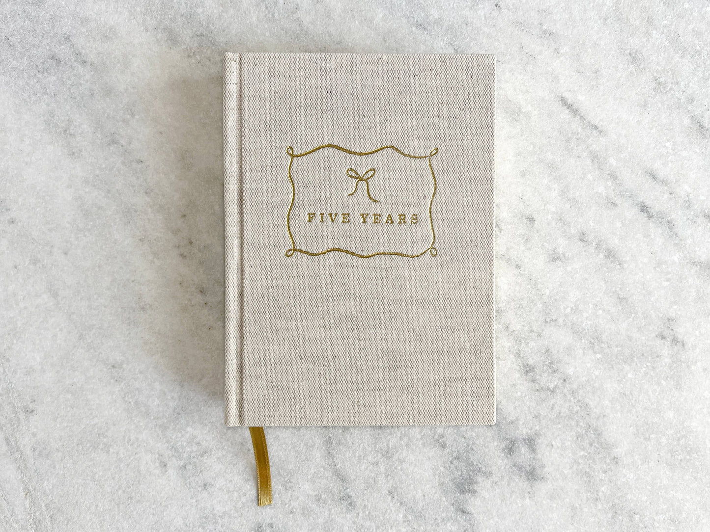Favorite Story 5-Year Memory Book | Journal, Linen Cover