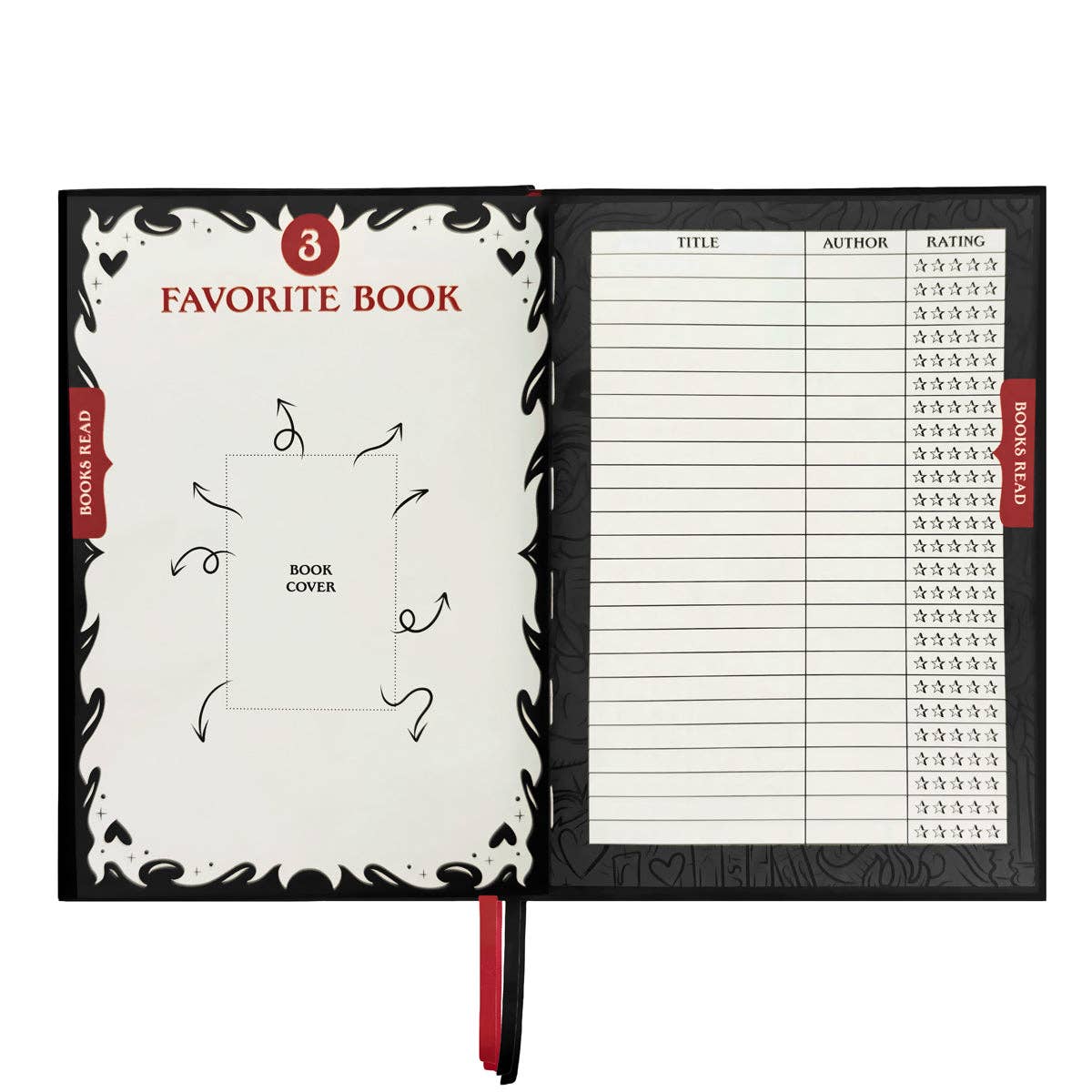 A Little Wicked Reading Journal