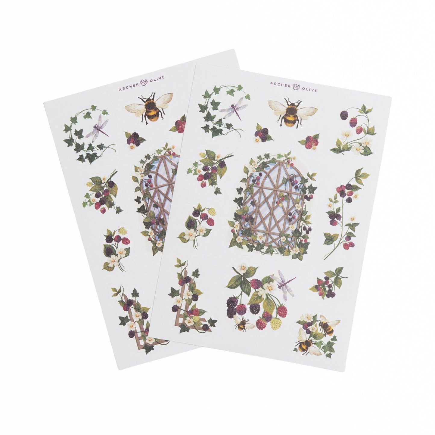 Stickers: Berries & Vines