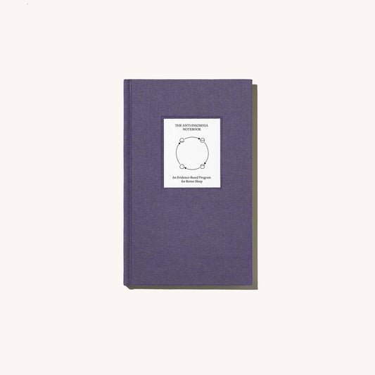Therapy Notebooks The Anti-Insomnia Notebook / Guided Journal