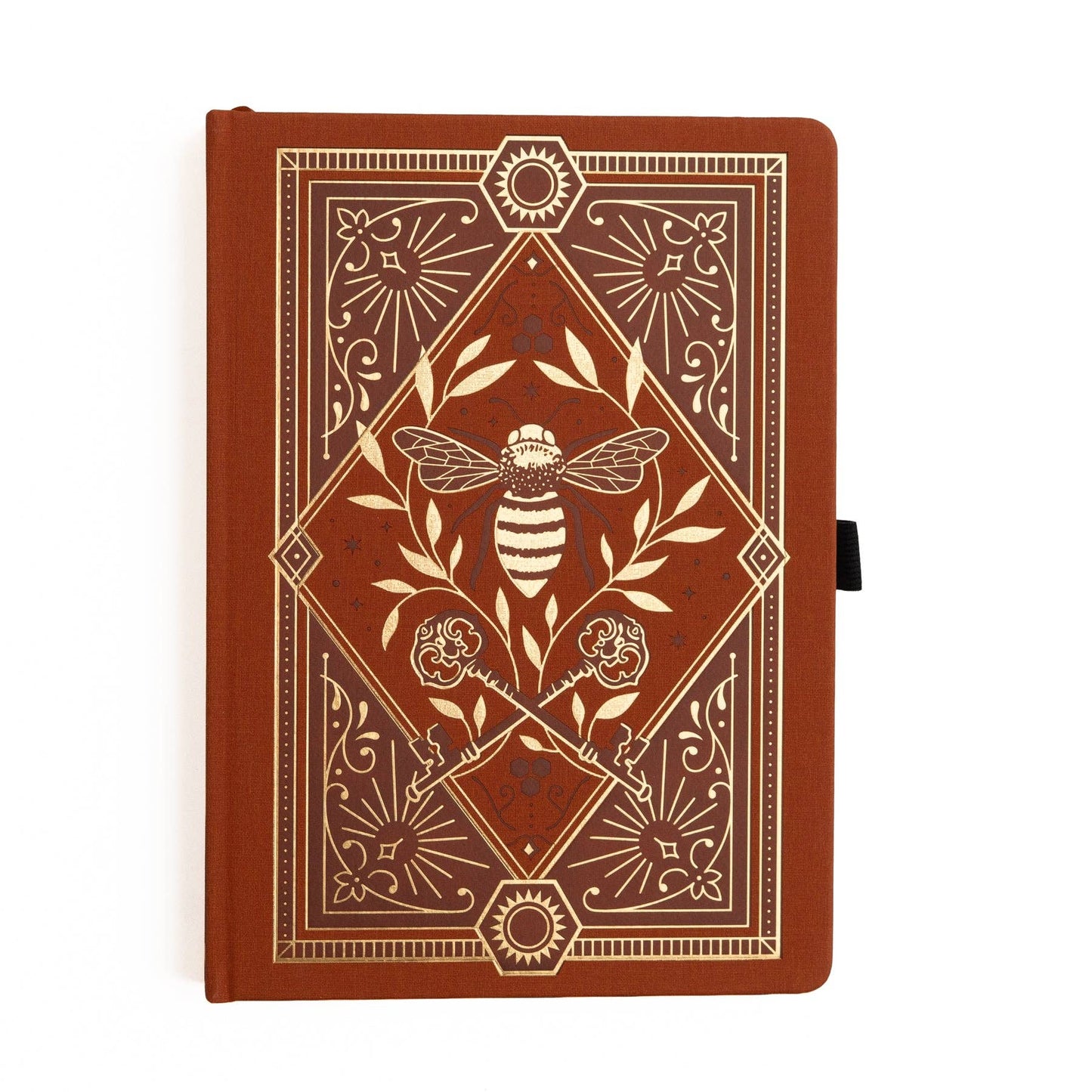 Junk Journal Album | Keeper of Bees in Rust: 8x8: 96 Pages