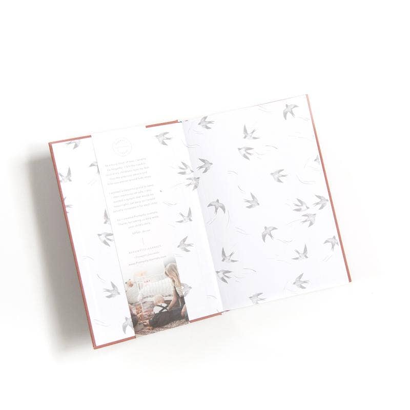 A Complete Childhood History: Pregnancy to 18 Years Journal : Lavender Linen