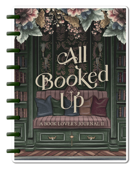 Dark Academia All Booked Up Reading Journal