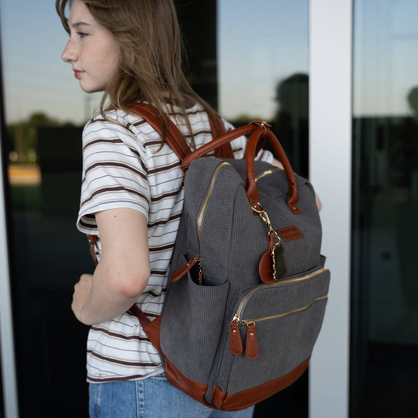 Quiet Corners Backpack | Gray