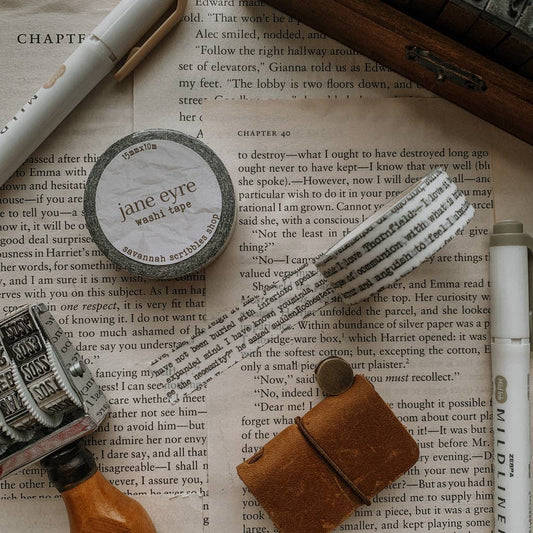 Jane Eyre Washi Tape