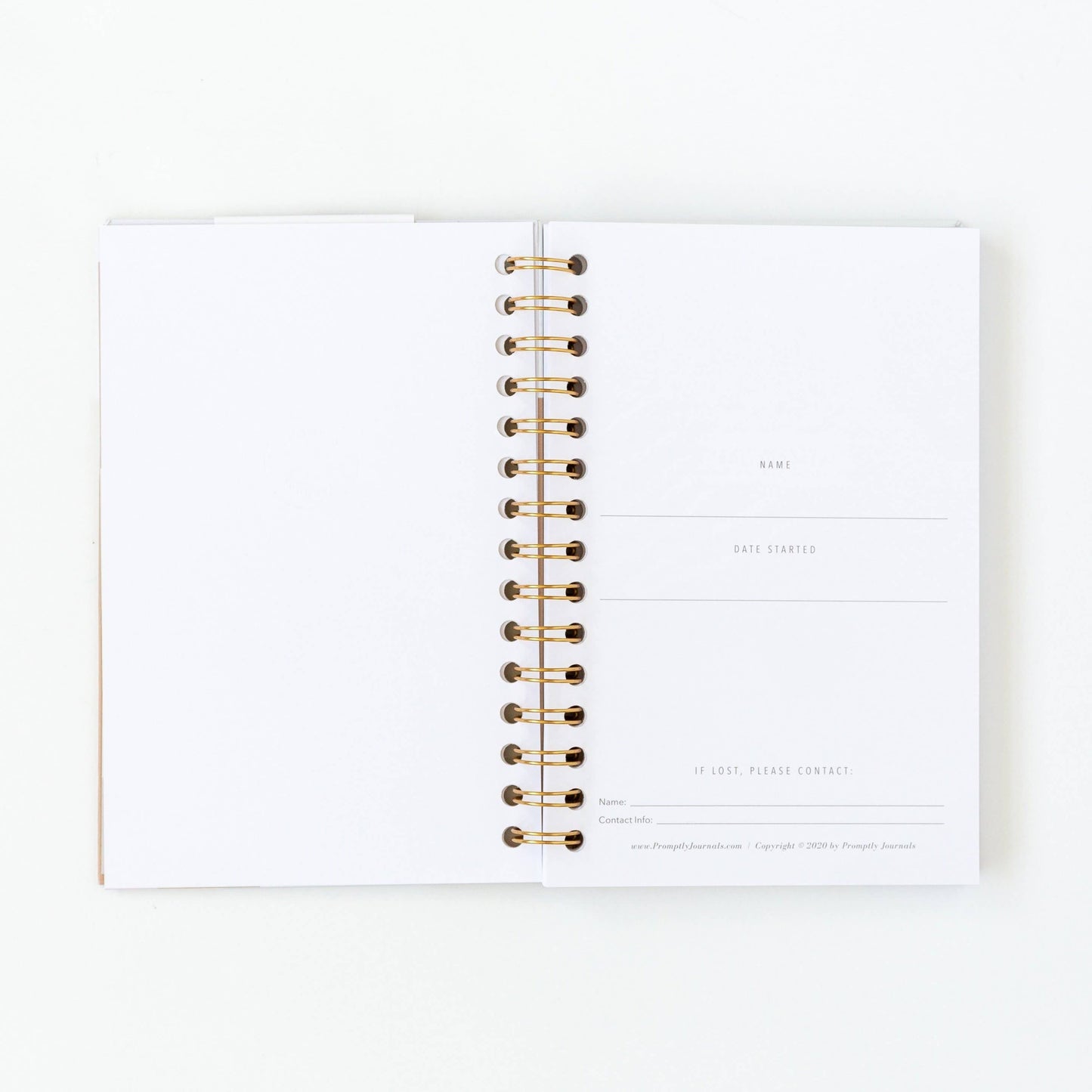 My Postpartum Journal: Cashew Leatherette