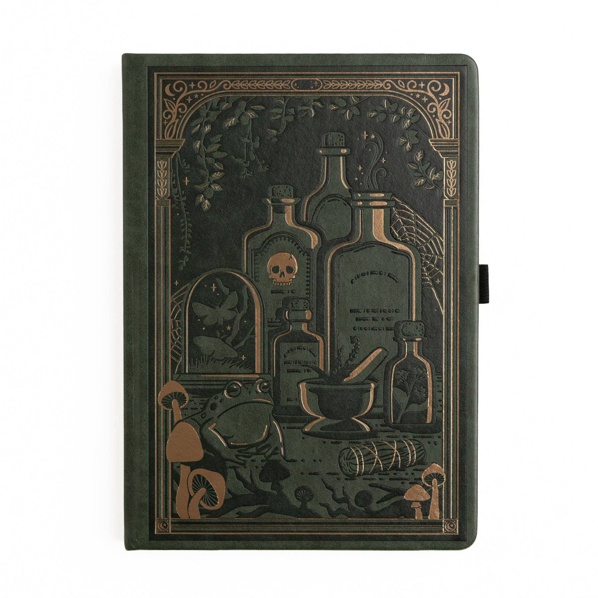 Apothecary Shelf | Notebook: White Dot Grid / A5: 192 Pages