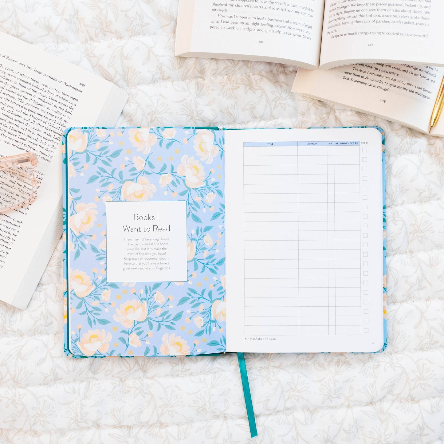 Cultivated Reading Journal - Perennial Blooms