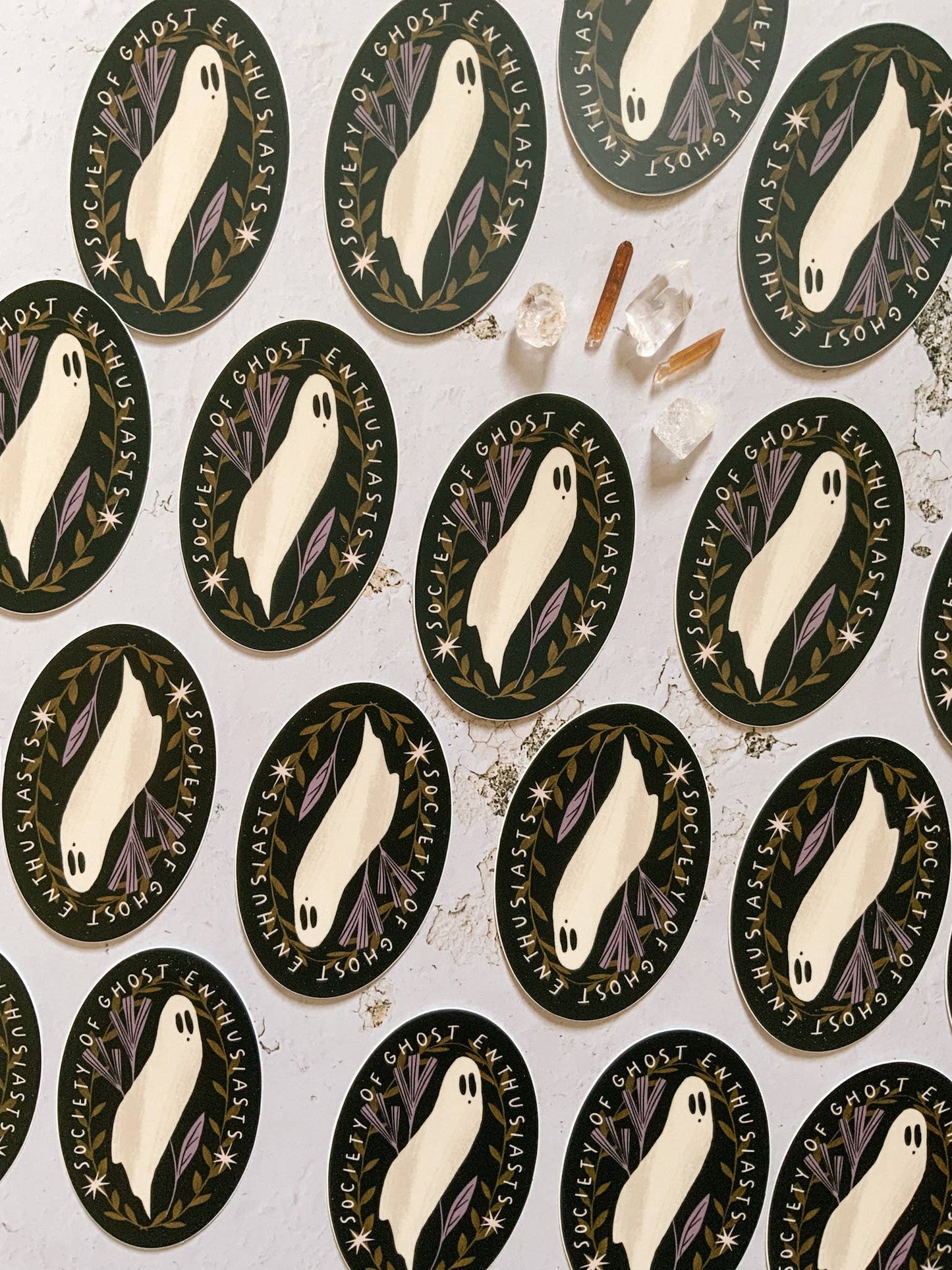 Society of Ghosts Vinyl Sticker - 3" matte