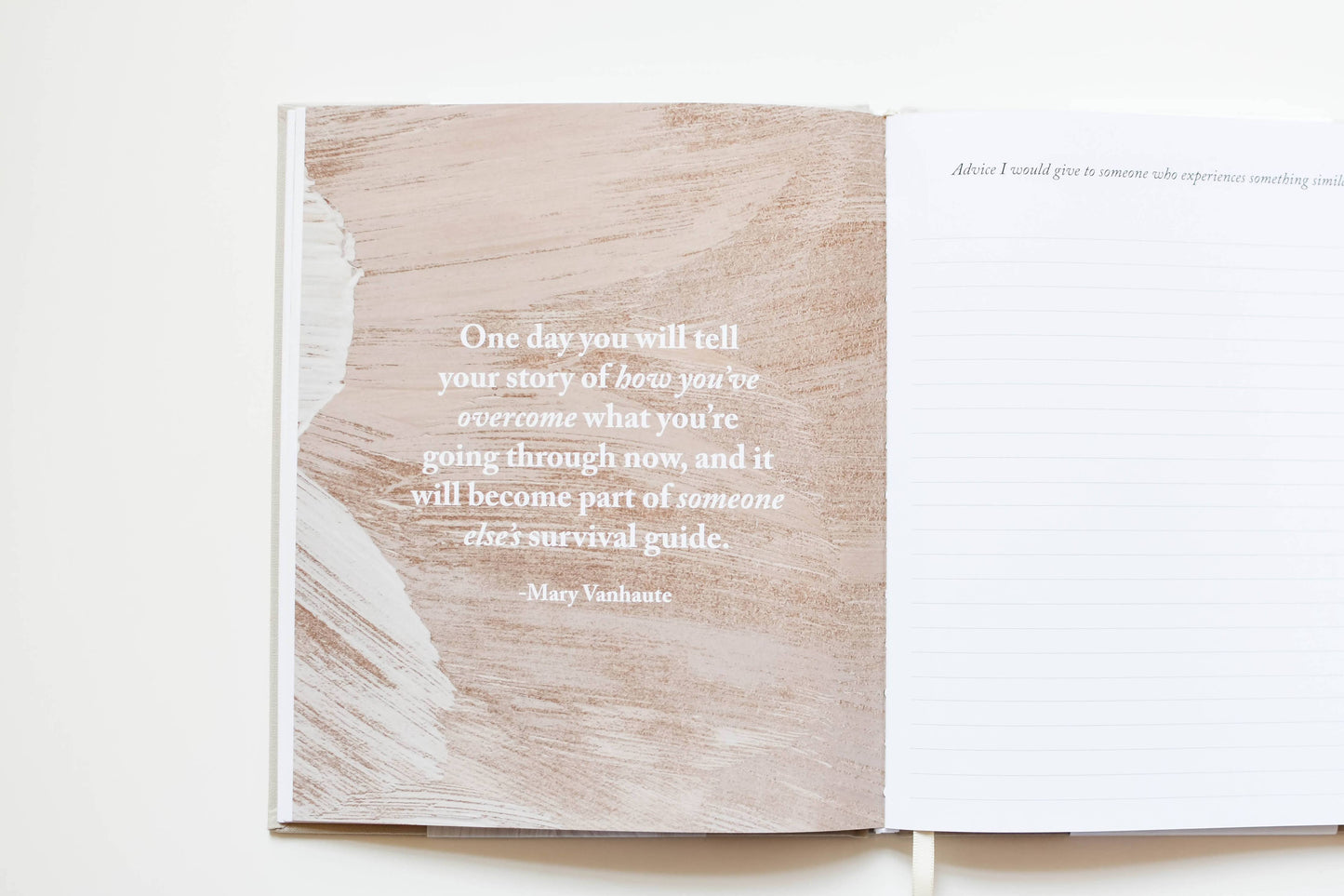 Duncan & Stone Paper Co. Grief Journal | Sympathy Gift | Guided Journal - Teal