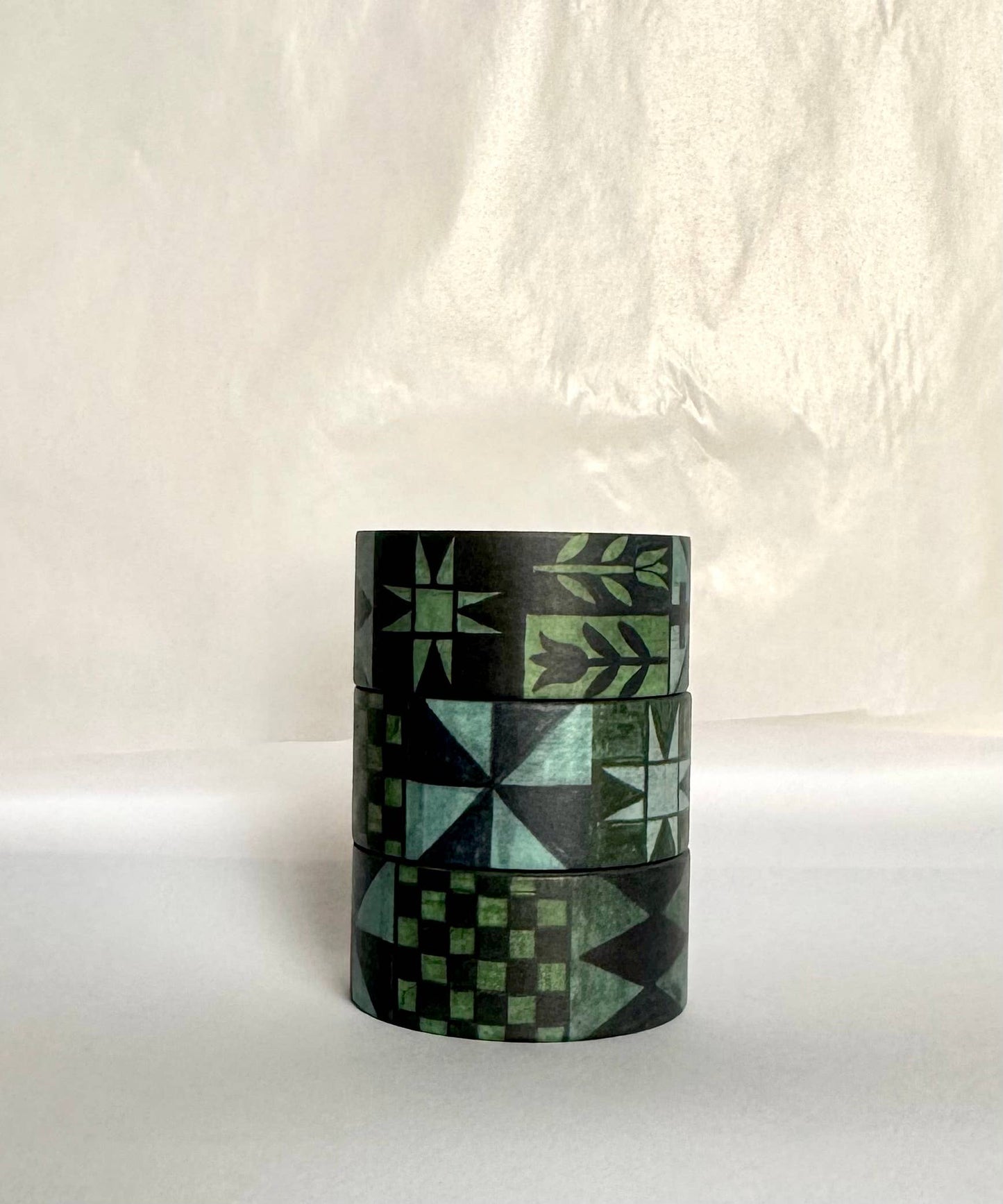 Mossy Quilt Washi Tape