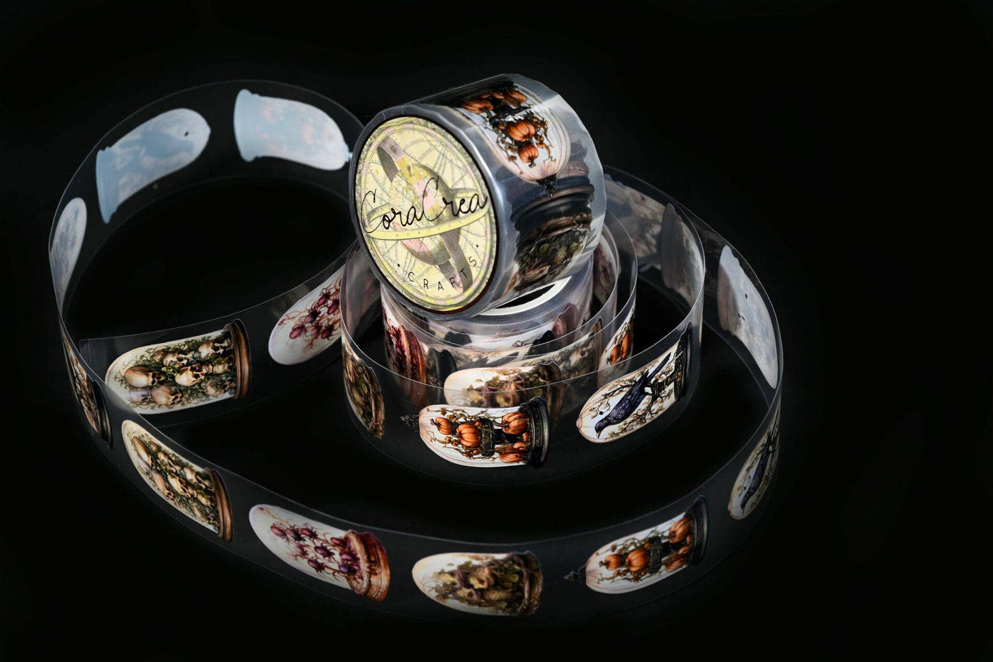 Specimen Display Domes Tapes: Transparent/PET tape