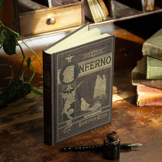 Dante’s Inferno Literary Journal – Classic Book-Style Notebook
