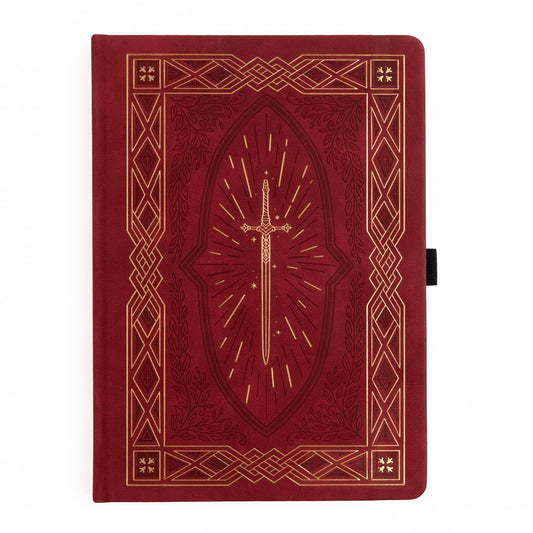 Knight's Sword Notebook: Dot Grid / B5: 160 Pages