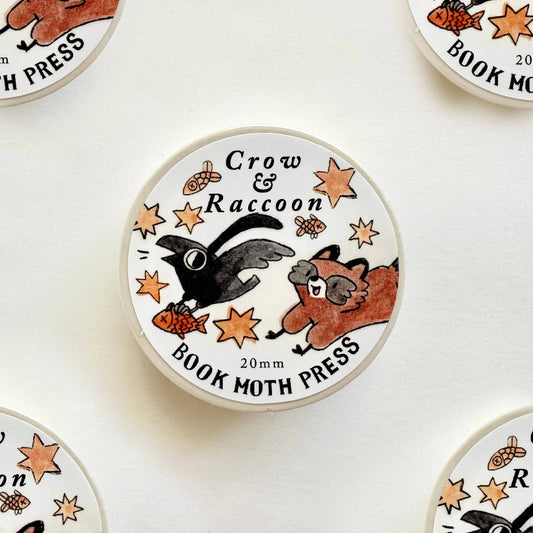 Raccoon & Crow Woodland Washi Tape