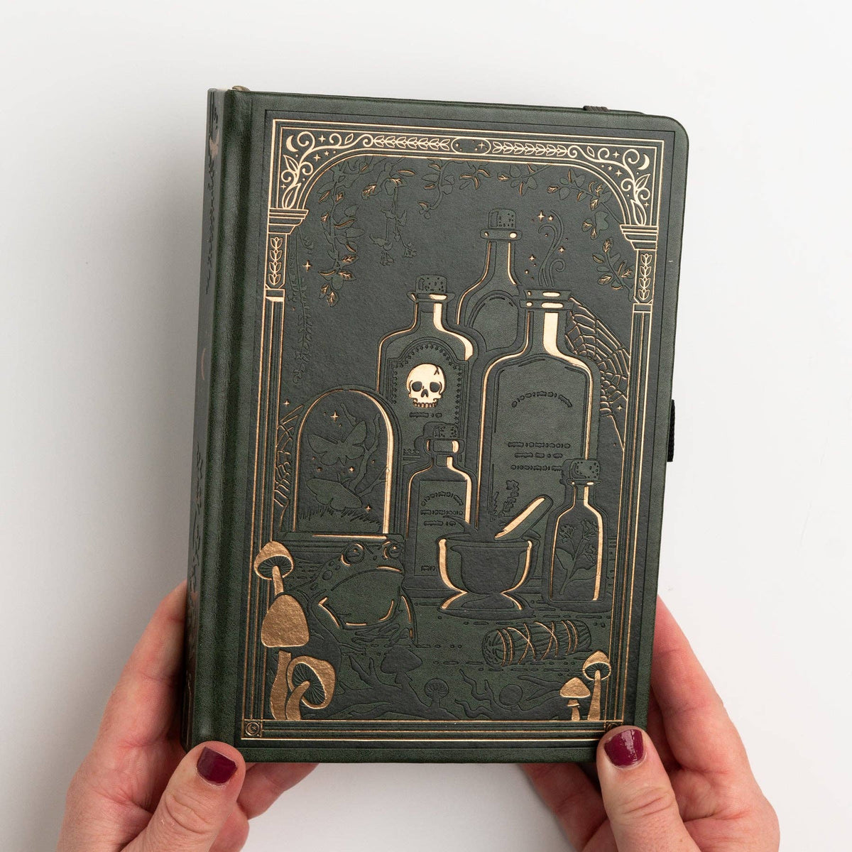 Apothecary Shelf | Notebook: White Dot Grid / A5: 192 Pages