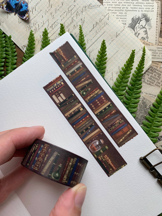 📚 Bookshelf Washi Tape