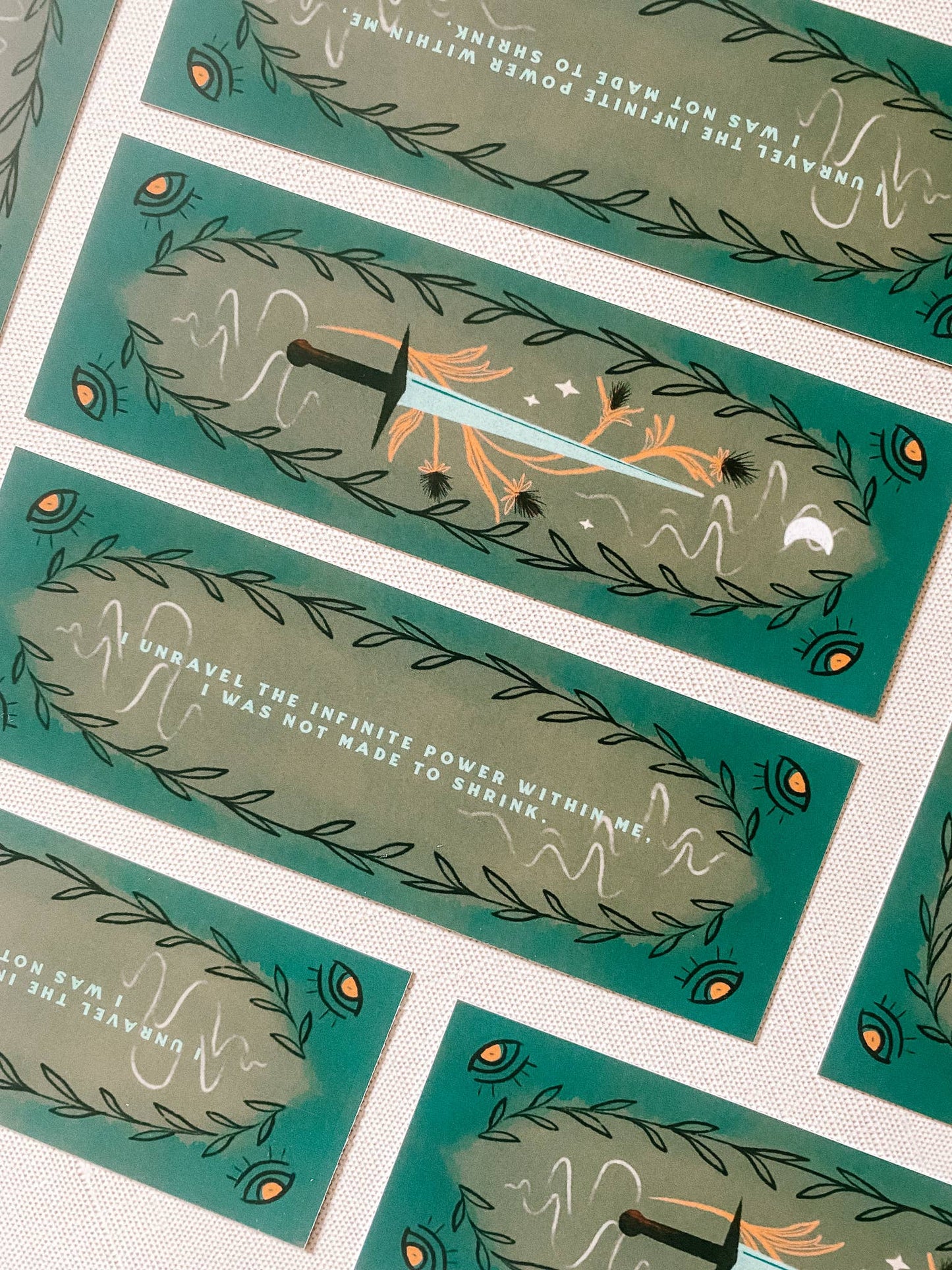Strength Affirmation Bookmark