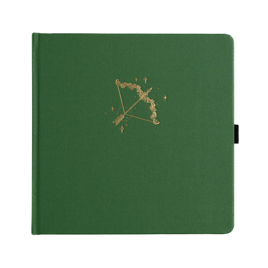 The Archer Notebook: Dot Grid / 8x8: 160 Pages