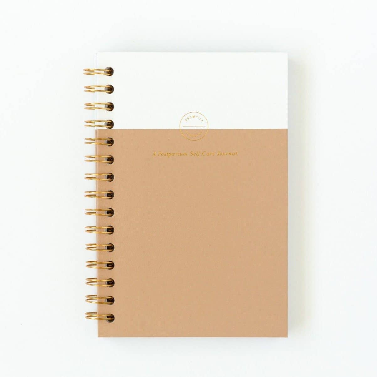 My Postpartum Journal: Cashew Leatherette
